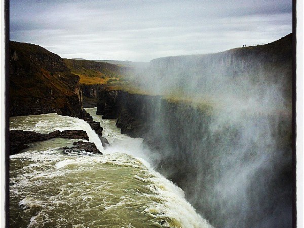 Gullfoss, acqua e&nbsp;fumo