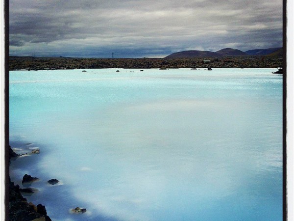 Laguna Blu, cielo&nbsp;grigio