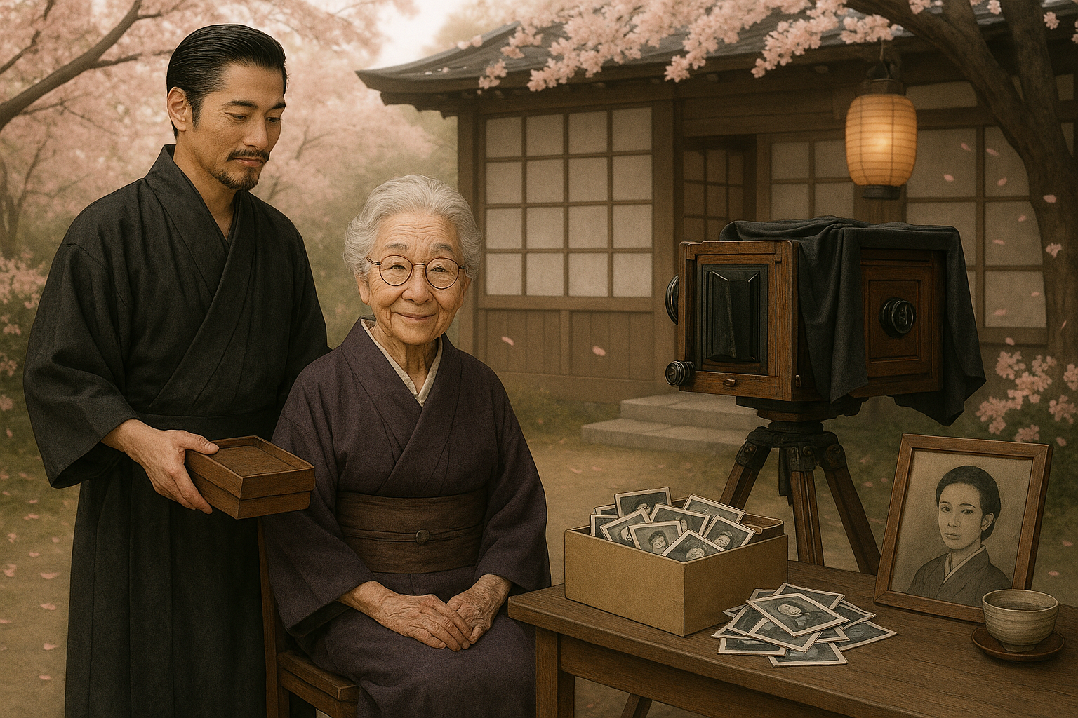 Il magico studio fotografico di Hirasaka